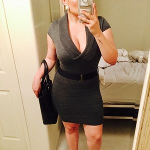 💼GREY COLLAR DRESS💼